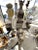 4-Light Chandelier Nickel Plated Georgian Style For Sale In Miami - Image 6 of 13