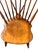 Brown Set of Four Vintage Windsor Dining Chairs in Nutmeg Finish — Two Ethan Allen & Two Companion Chairs For Sale - Image 8 of 18