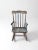 Vintage Distressed Blue Childrens Rocking Chair For Sale - Image 4 of 8