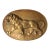 Antique Metal Plaque of a Lion, Home or Garden, Architectural For Sale