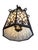 1920s Spanish Revival Wrought Iron Lantern Chandelier For Sale In Los Angeles - Image 6 of 12