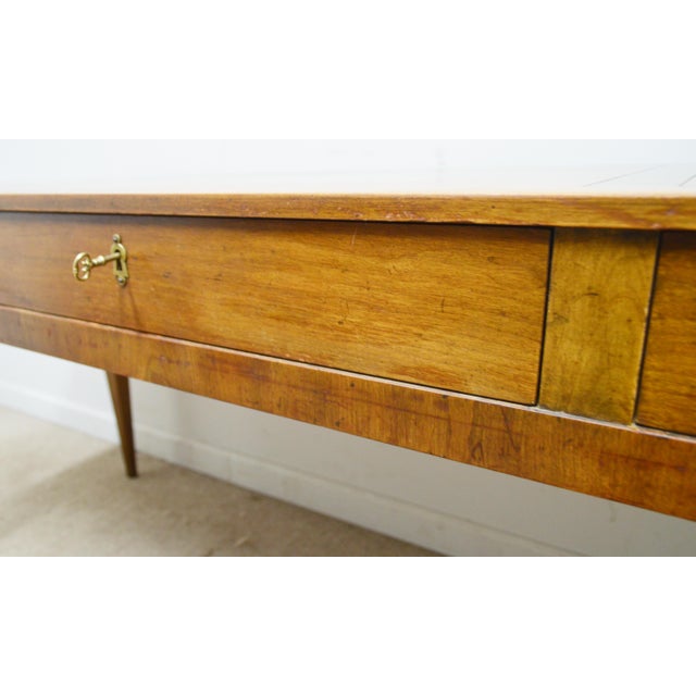 Baker Cherry Writing Desk For Sale - Image 12 of 15