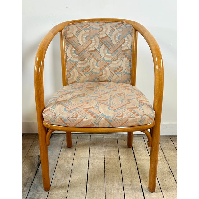 Brown Vintage Armchairs from Baumann, France, 1980s, Set of 6 For Sale - Image 8 of 11