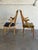 Oak Wood Armchairs Sculptural Accent Chairs Denmark Set of 2 1960s For Sale - Image 4 of 11