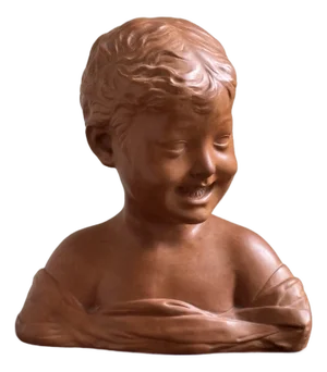 Mid-20th Century Italian Terracotta Bust