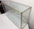 1950s Quality Large Vintage Counter Top Glass Lucite Rectangular Display Show Case Box For Sale - Image 5 of 15