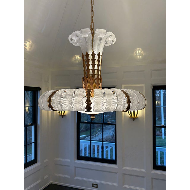 Mariner Royal Heritage 14-Light Venetian Glass Chandelier For Sale In New York - Image 6 of 10