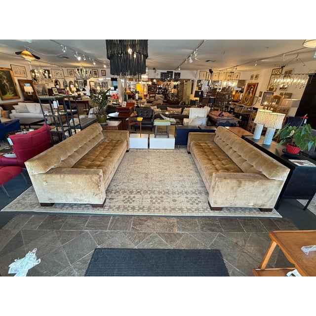 Design Plus Gallery presents a Pair of Fleetwood Sofas from Marbello Design. These are a custom pieces that were made to...