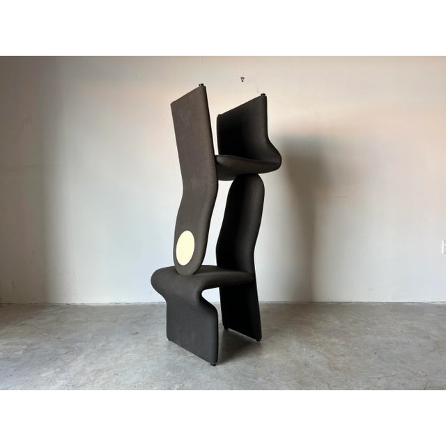 For your consideration we a so very delighted make available this truly lovely Postmodern sculptural upholstered accent /...