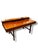 Beautiful Danish flip-top writing desk showcasing classic mid-century Scandinavian design and craftsmanship. Crafted in...