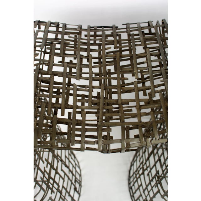 Brutalist Console Table and Mirror, Spain, 1970s, Set of 2 For Sale - Image 10 of 11