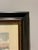 Vintage “Val St. Nicola” Switzerland Alpine Landscape Print in Ornate Black & Gold Frame For Sale - Image 4 of 5