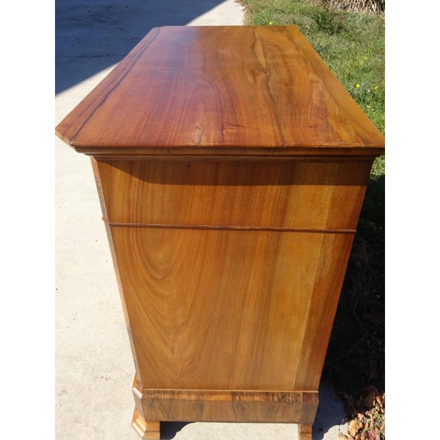 Louis Philippe Walnut Chest of Drawers, 19th Century For Sale - Image 15 of 18