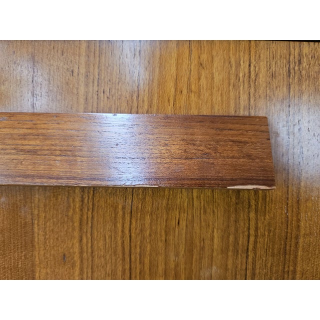 Swedish Teak Bookcase with Adjustable Brass Legs, 1960 For Sale - Image 12 of 18