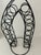 1980s Vintage John Risley Style French Waiter Wine Rack For Sale - Image 5 of 7