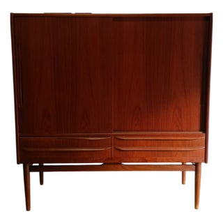Vintage Danish Bar Cabinet, 1950s For Sale