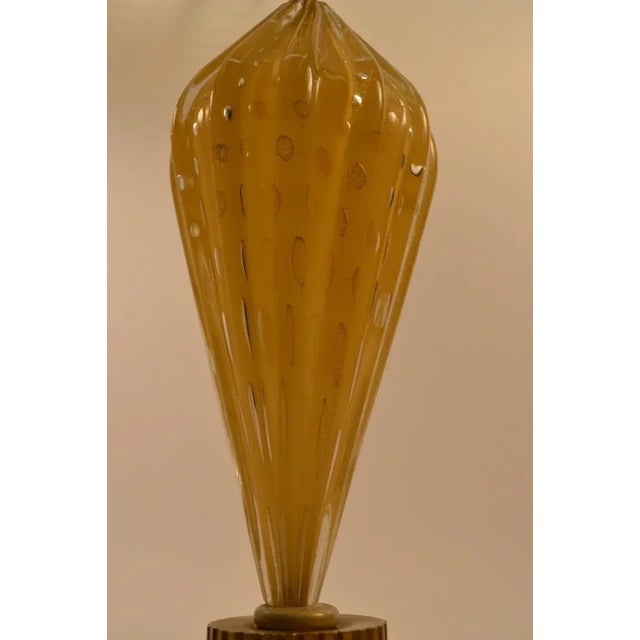 1950s Tall Murano Lamp For Sale - Image 5 of 8