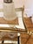 Hollywood Regency Bar Cart in Brass, 1950s For Sale - Image 4 of 8
