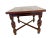 Wood Early 20th Century English Tudor Expansion Table Turned Baluster Legs Quarter Sawn Oak, X-Stretcher For Sale - Image 7 of 16