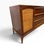 Showcase timeless American mid-century design with this Lane Rhythm Walnut Sideboard, dating to the 1960s. Partially...