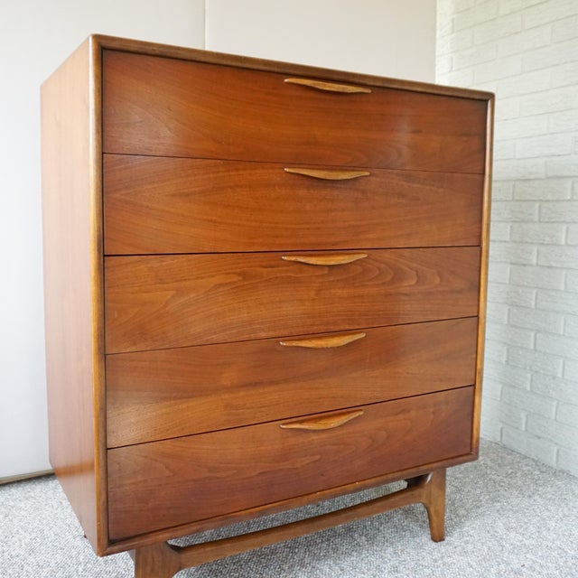 1960s Mid Century Lane Perception High Chest Of Drawers Chairish