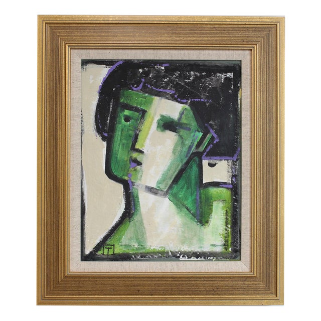 Hidden Portraits XXVIII, 1980s-1990s, Acrylic on Canvas For Sale