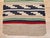 Vintage Native American Navajo Area Rug, Handwoven Wool, Stripe Pattern,Ivory & Red, 2x4 For Sale - Image 12 of 16