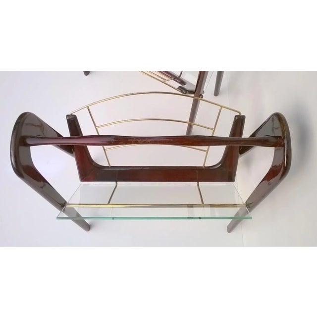 1950s Magazine Racks by Cesare Lacca, 1950s, Set of 2 For Sale - Image 5 of 7