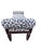 Wood Late 20th Century Lewis Mittman Neoclassical Regency Mahogany Bench With Leopard Upholstery For Sale - Image 7 of 17