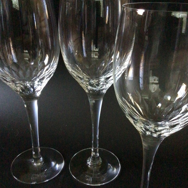 Orrefors Prelude Clear Water Goblets-Set of 4 For Sale - Image 12 of 12