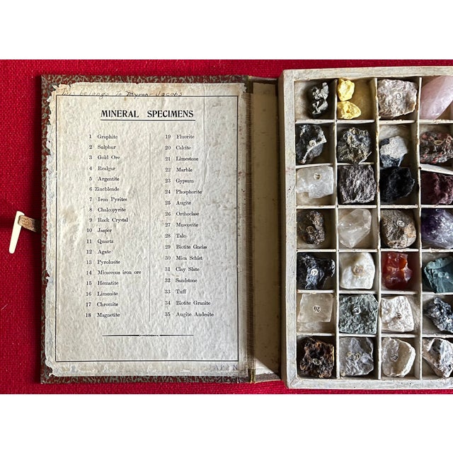 Early 20th Century Scientific Collection of Mineral Specimens Displayed in a Book Form Case For Sale In New York - Image 6 of 9