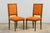 Mid 20th Century French Louis XVI Style Maple Dining Chairs in Orange Chenille - Set of 8 For Sale - Image 5 of 18