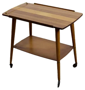 Vintage German 6315 Serving Bar Trolley from Ilse Möbel, 1960s