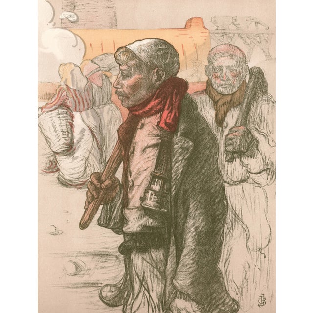 J. G. Besson, Au Pays Noir, 1898, Original Lithograph For Sale - Image 3 of 9