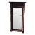 19th Century Americana Walnut Rope Column Original Mirror. For Sale