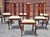 Mid 20th Century Queen Anne Style Walnut Dining Chairs- Set of 6 For Sale - Image 4 of 11