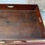 Antique Walnut Campaign or Butler’s Tray With Folding Stand, Circa 1850’s For Sale - Image 4 of 12