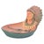 1920s Art Pottery Bowl with Native American Head from Ipsens Enke, 1920s For Sale - Image 5 of 5