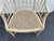 Pair of Mid 20th Century Baker Furniture Vintage Regency Style Tan Color Faux Bamboo Cane Seat Tub Chairs For Sale - Image 10 of 11