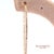 Early 21st Century 18k (750) Rose Gold Natural Diamond Hoop Earrings For Sale - Image 5 of 10