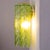 Italian Wall Light in Murano Green Glass, 1990s For Sale - Image 4 of 14
