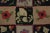 1920s Antique Hooked Rug With Floral Panels in Checkered Grid - Rug & Kilim For Sale - Image 5 of 9