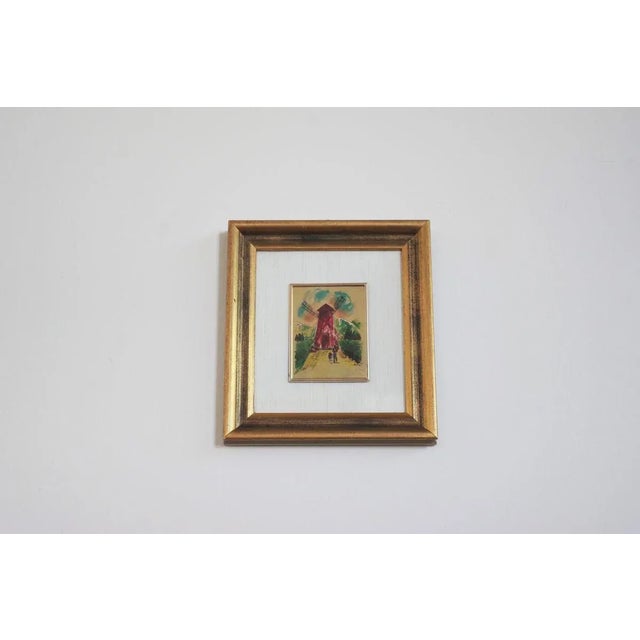 Small picture Mill in gold leaf in 1984