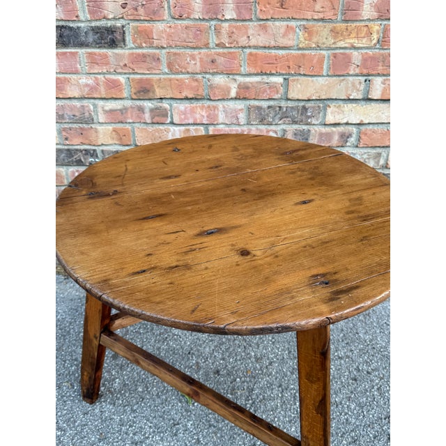 Wood Early 19th Century English Cricket Table For Sale - Image 7 of 10