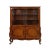Antique Baroque Carved Walnut and Burl Display Cabinet For Sale - Image 6 of 6