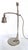 19th Century Large Height-Adjustable Table Lamp in the style of Josef Hoffmann for Wiener Werkstätte, 1890s For Sale - Image 5 of 10