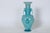 Frosted Aquamarine Gambaro and Poggi Scavo Murano Glass Vase, Circa 1990s. Featuring a handcrafted frosted Agean blue and...
