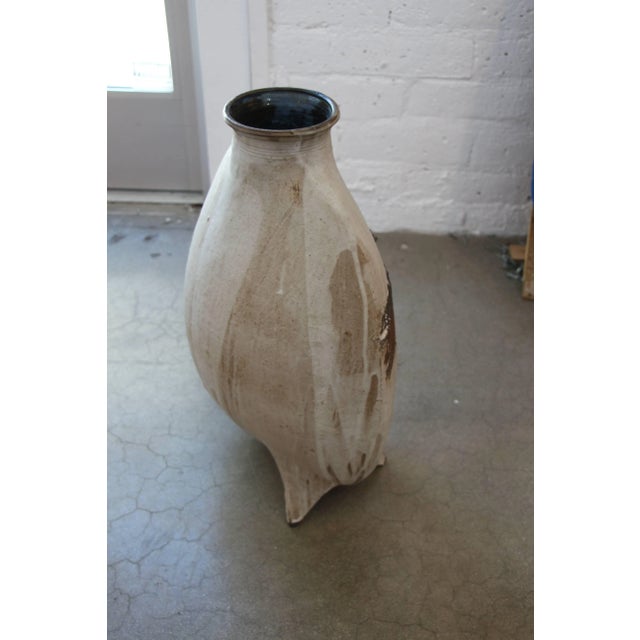 Stoneware Sculpture With Great Form and Color Signed For Sale In Palm Springs - Image 6 of 11