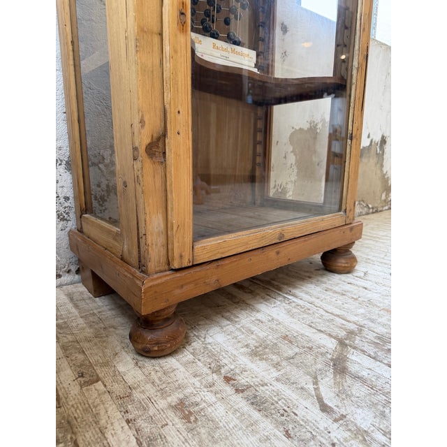 19th Century English Pine Display Case, 1890s For Sale - Image 15 of 18