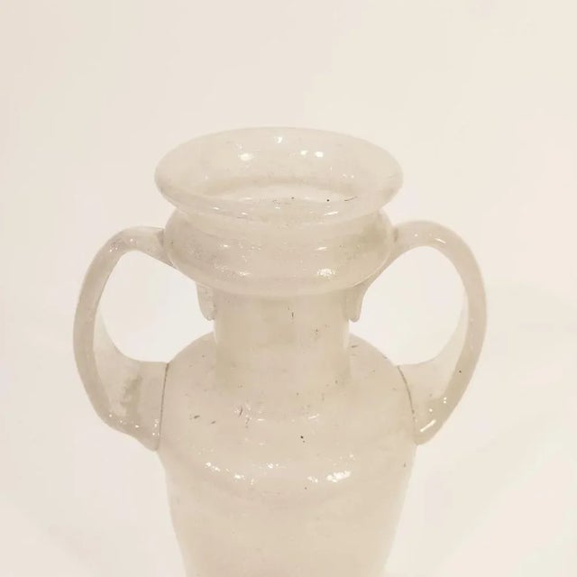 1940s Murano Crystal Vase attributed to Flavio Poli by Vetri d'Art, 1940s For Sale - Image 5 of 9